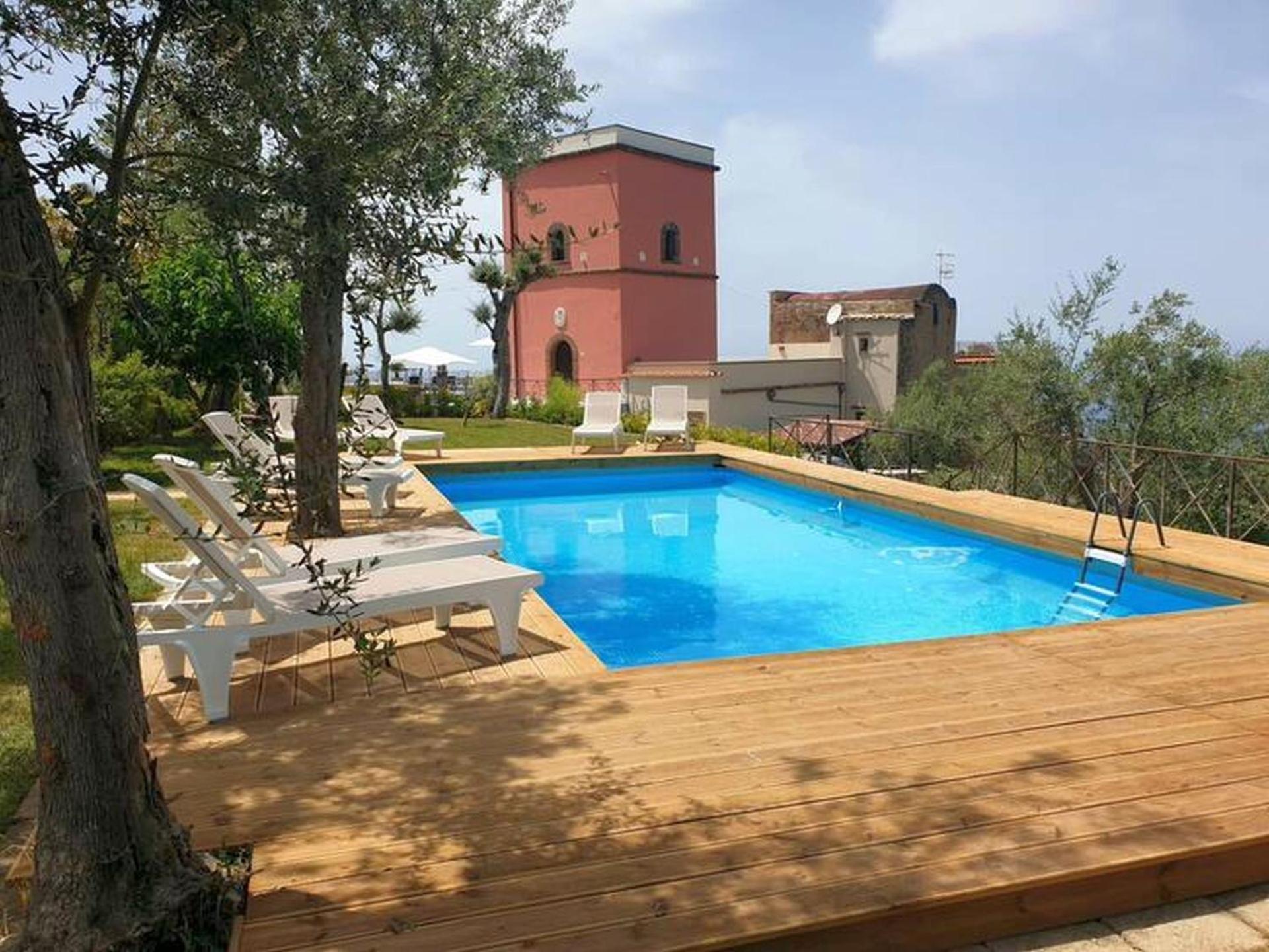 Torre Elisabetta Rooms Massa Lubrense Exterior foto